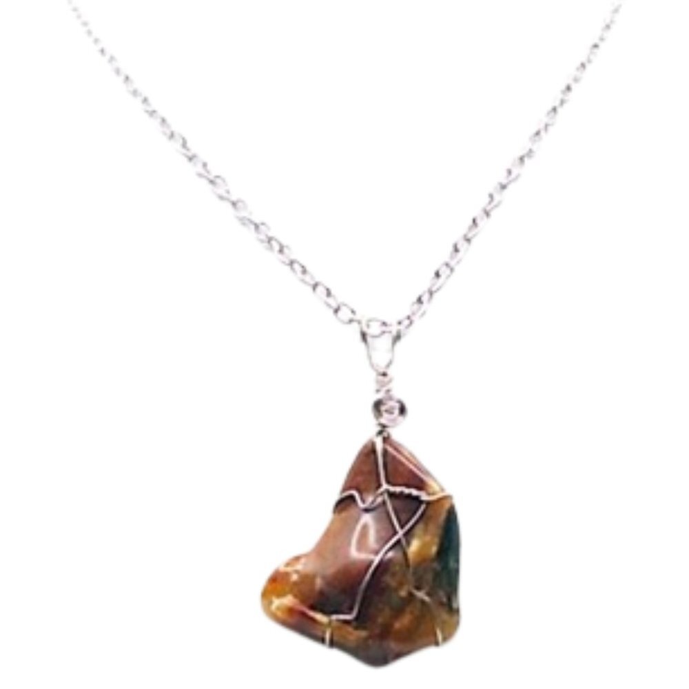 Handmade Natural Banded Agate 11$